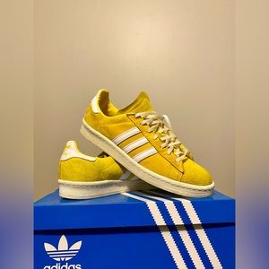 Mens Adidas Campus Vibrant Yellow Suede 10.5